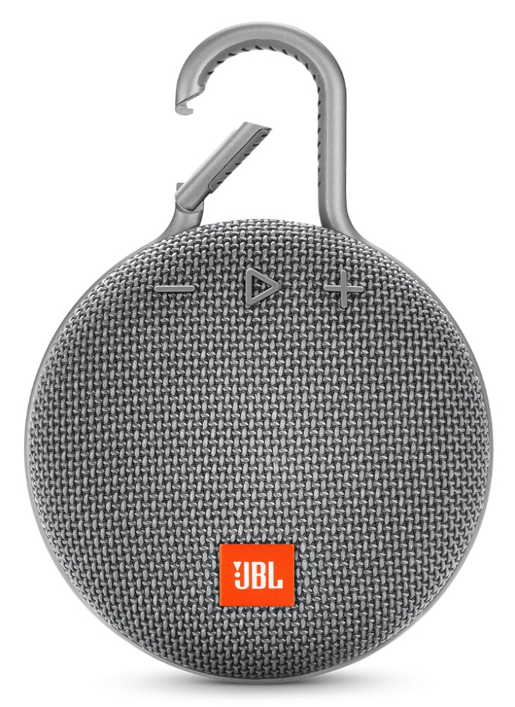 Портативная акустическая система JBL Clip 3 Grey изображение №635566