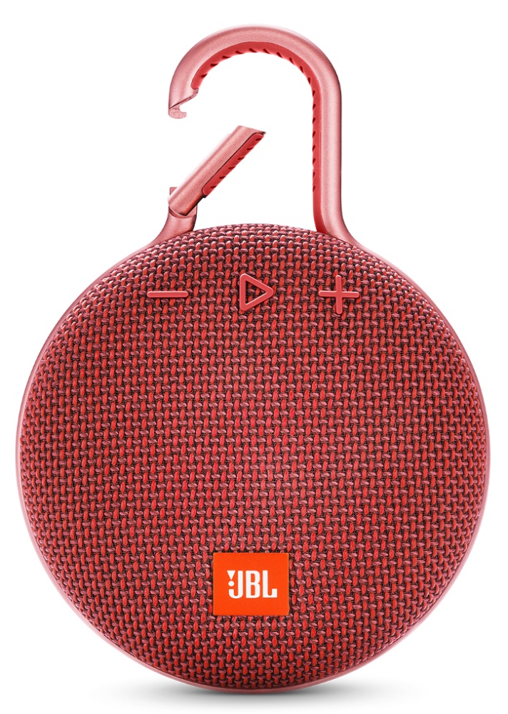 Портативная акустическая система JBL Clip 3 Red изображение №635574