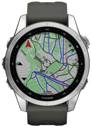 Часы Garmin Fenix 7S Серебристые изображение №624399