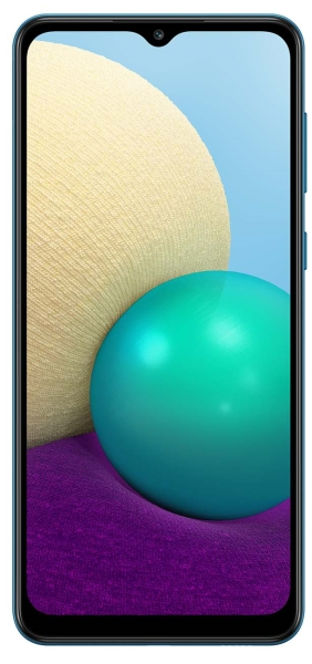 Купить Samsung Galaxy A02 2/32Gb синий изображение №520740