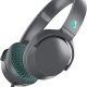 Наушники Skullcandy RIFF ON-EAR W/TAP TECH накладные Grey/Turquoise изображение №633870