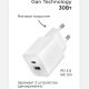 СЗУ VLP USB-C+USB-A PD QC 30Вт Белое изображение №649979