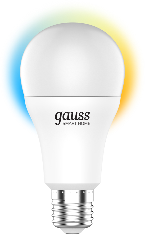 Умная лампочка Gauss CCT+DIM 10 Вт A60 E27 White изображение №646789