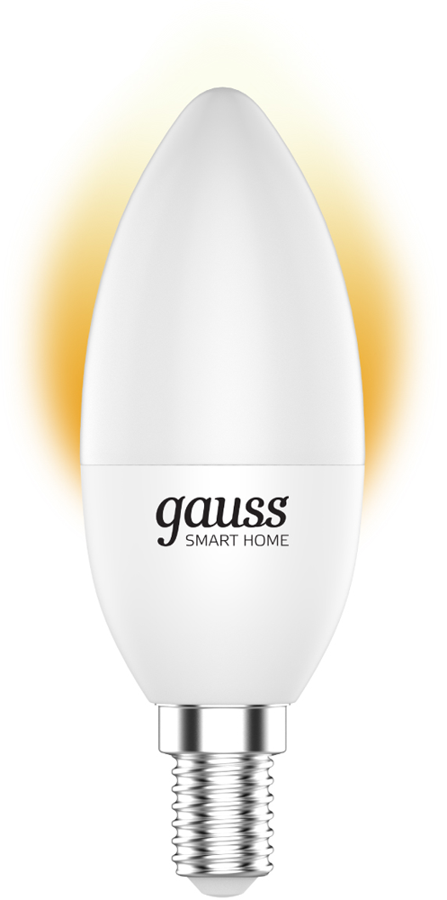 Умная лампочка Gauss 5 Вт С37 E14 White изображение №646845