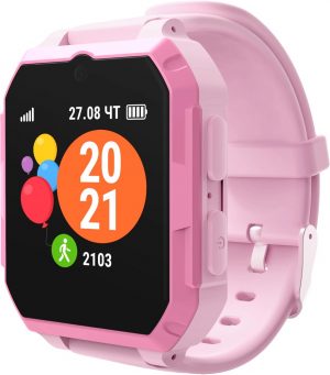 Детские часы Geozon G-Kids 4G Ultra Pink изображение №624777