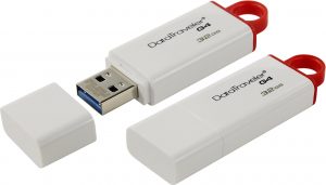 USB Flash Kingston DataTraveler G4 32GB USB 3.0 пластик white изображение №649387