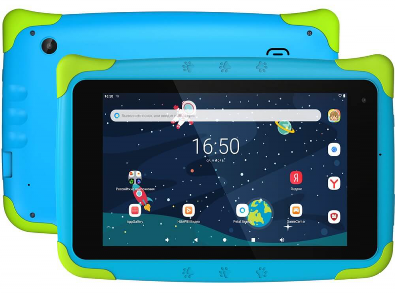 Планшет TopDevice Kids Tablet K7 7.0" 2/16Гб WiFi Голубой изображение №640012