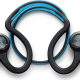 Наушники Plantronics Back Beat Fit black-blue изображение №635089