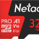 Карта памяти MicroSD Netac P500 Extreme Pro 32GB с адаптером Красно-черная изображение №649140