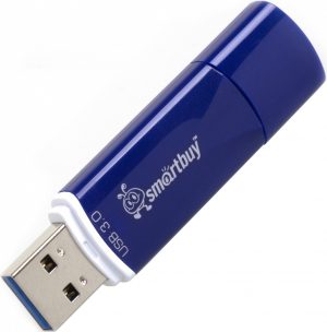 USB Flash Smartbuy 32Gb USB 3.0 Crown Blue изображение №649358