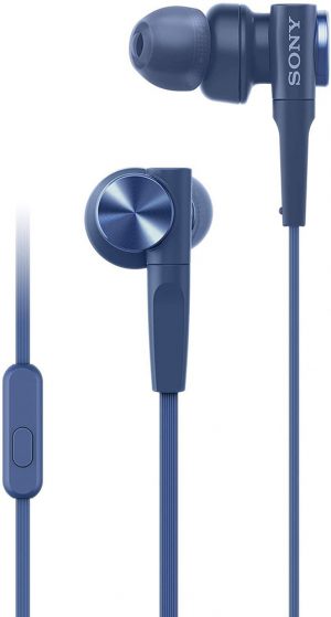 Наушники Sony MDR-XB55AP EXTRA BASS Blue изображение №633181