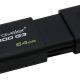 USB Flash Kingston 64Gb USB3.0 Data Traveler 100 Gen.3 (DT100G3/64GB) black изображение №649362