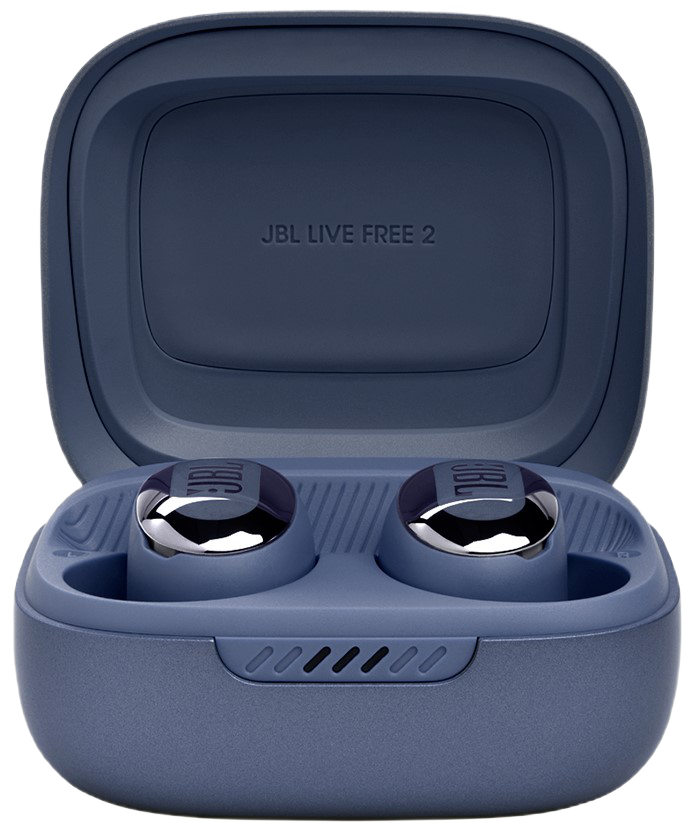 Беспроводные наушники JBL Live Free 2 Синие изображение №626518