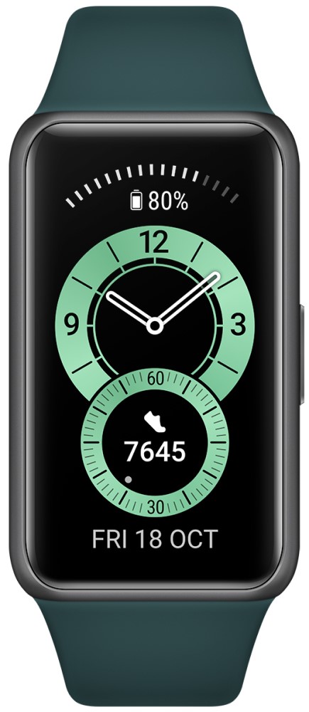 Фитнес-браслет HUAWEI Band 6 Насыщенный зеленый изображение №625464