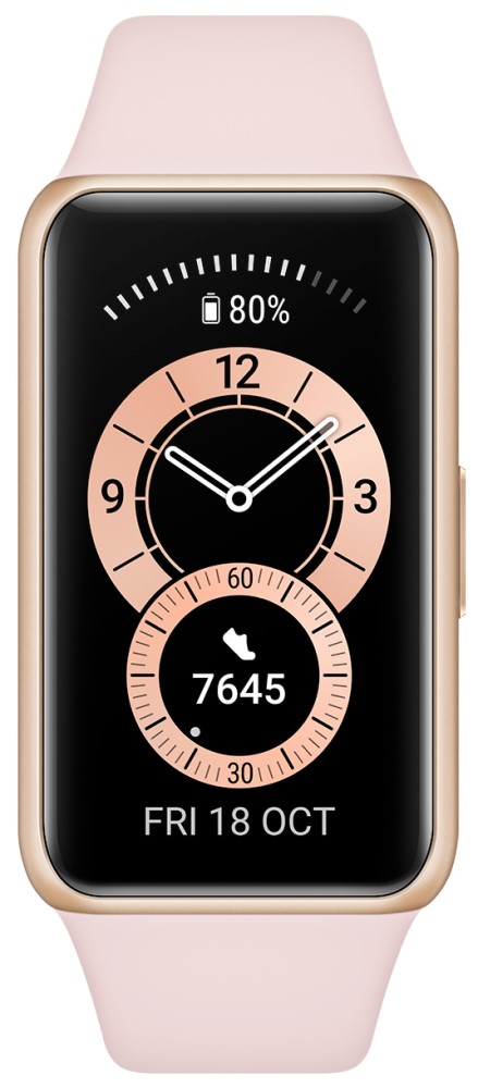 Фитнес-браслет HUAWEI Band 6 Розовая сакура изображение №625474