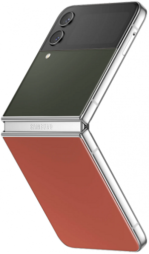 Купить Samsung Galaxy Z Flip4 F721B 256Gb silver/khaki/red (серебро/хаки/красный) изображение №511160