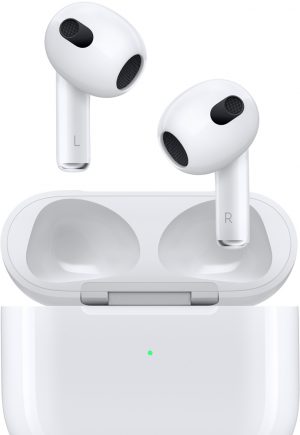 Беспроводные наушники Apple AirPods 3 White (MME73RU/A) изображение №633443