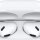 Беспроводные наушники Apple AirPods 3 White (MME73RU/A) изображение №633447