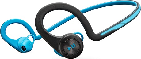 Наушники Plantronics Back Beat Fit black-blue изображение №635088