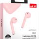 Беспроводные наушники Akai TWS HD-223 Pink изображение №631188