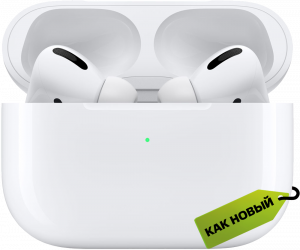 Беспроводные наушники Apple AirPods Pro Белые «Как новый» (MWP22RU/A) изображение №632010