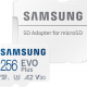 Карта памяти MicroSDXC Samsung EVO V6 256Gb Class10 с адаптером Белая (MB-MC256KA/CN) изображение №649112