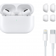 Беспроводные наушники Apple AirPods Pro Белые «Отличное состояние» изображение №631878