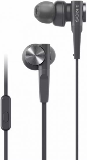 Наушники Sony MDR-XB55AP EXTRA BASS Black изображение №633083