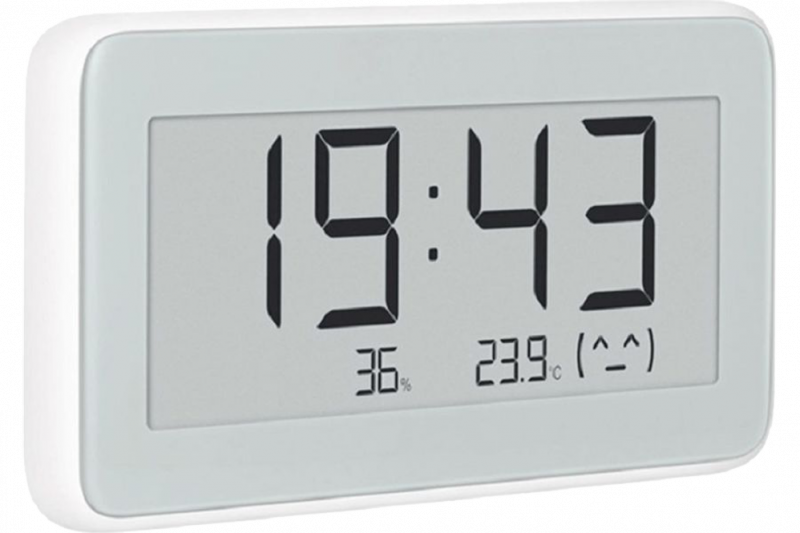 Датчик температуры и влажности Xiaomi Temperature and Humidity Monitor Clock Белый изображение №645920