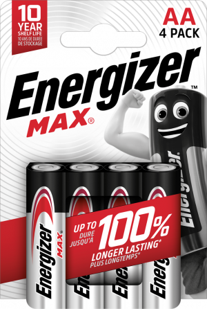 Батарея Energizer AA Max E300157104 4 шт изображение №649522