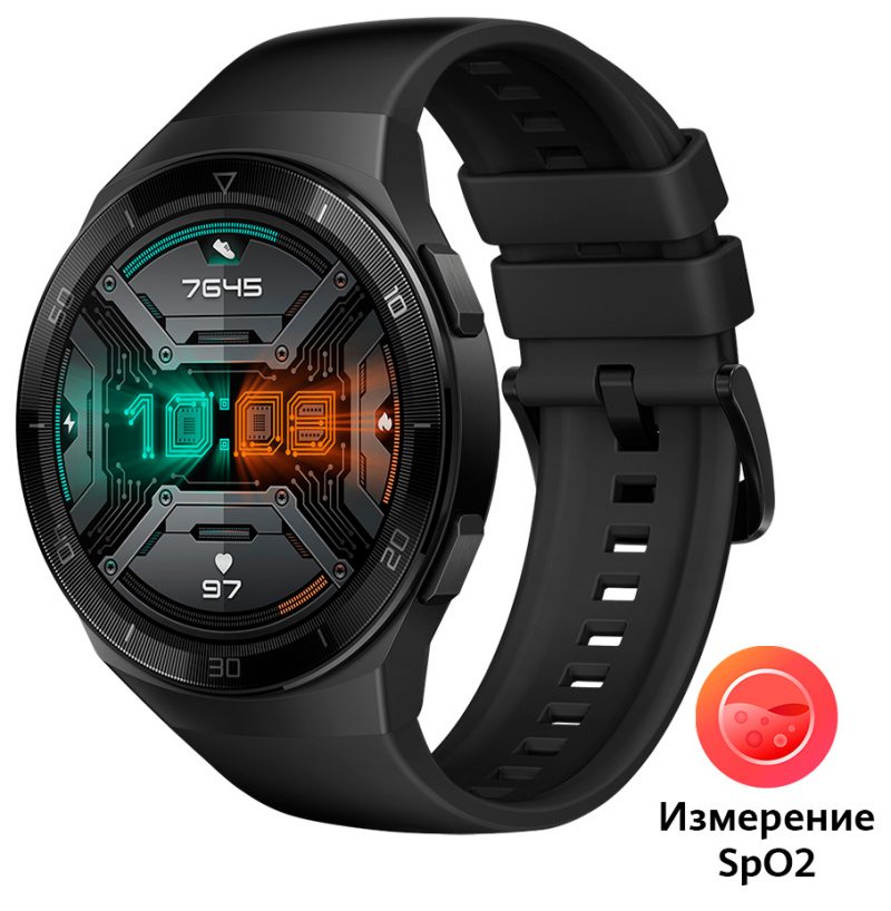 Часы HUAWEI WATCH atch GT 2e Black (Hector-B19S) изображение №626195