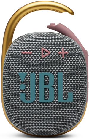 Портативная акустическая система JBL Clip 4 Grey изображение №630135