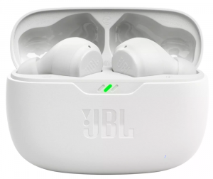 Беспроводные наушники JBL Wave Beam Белые изображение №626794