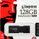 USB Flash Kingston 128Gb USB3.0 DataTraveler 100 G3 Black изображение №649292