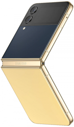 Купить Samsung Galaxy Z Flip4 F721B 256Gb gold/navy/yellow (золото/морской/желтый) изображение №511153