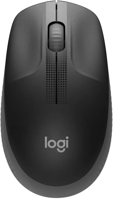 Мышь беспроводная Logitech M190 полноразмерная Dark Grey изображение №651348