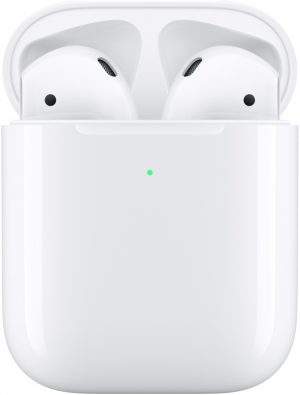 Беспроводные наушники Apple AirPods 2 (с беспроводным зарядным футляром) MRXJ2 изображение №635956