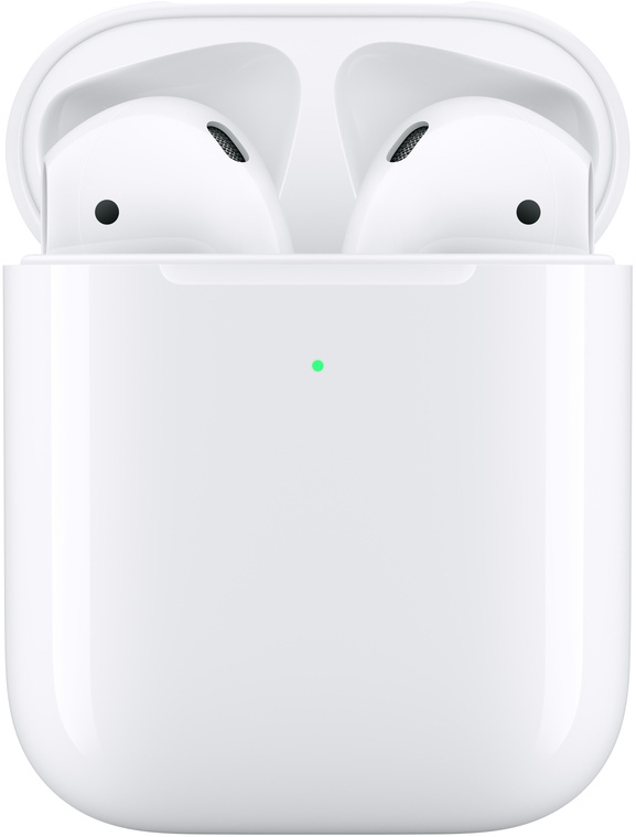 Беспроводные наушники Apple AirPods 2 (с беспроводным зарядным футляром) MRXJ2 изображение №635956