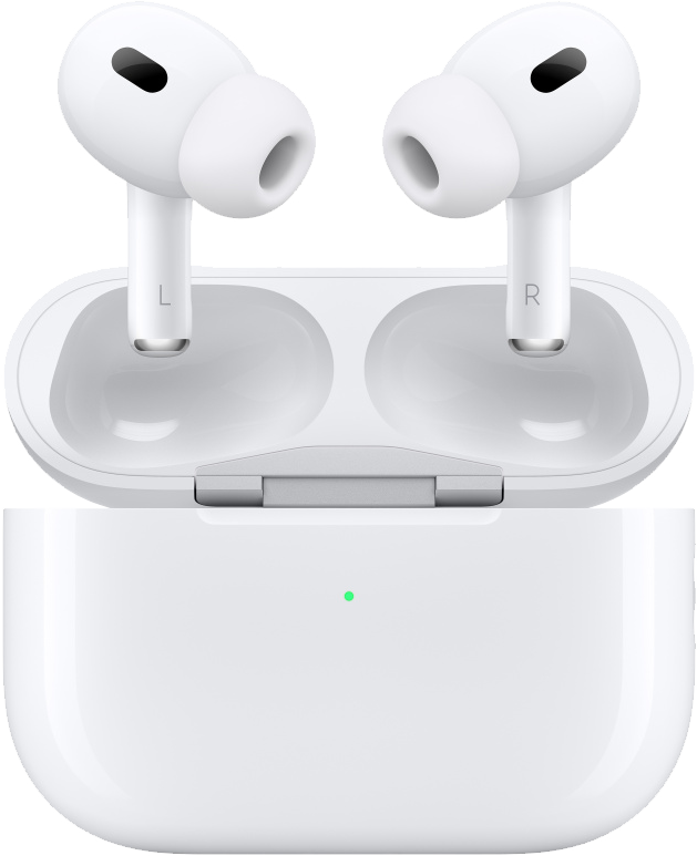 Беспроводные наушники с микрофоном Apple AirPods Pro (2nd generation) MagSafe Charging Case USB-C Белые изображение №627411