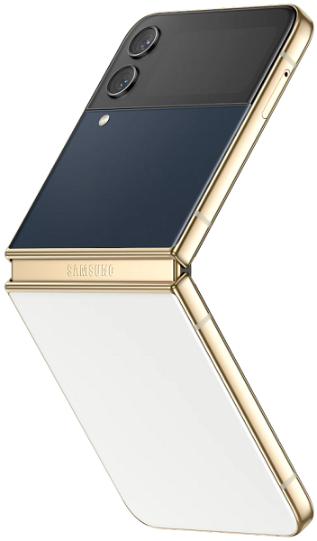 Купить Samsung Galaxy Z Flip4 F721B 256Gb gold/navy/white (золото/морской/белый) изображение №511152