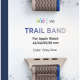 Ремешок для умных часов VLP Trail Band для Apple Watch 42|44|45|49mm Синий-серый изображение №625079