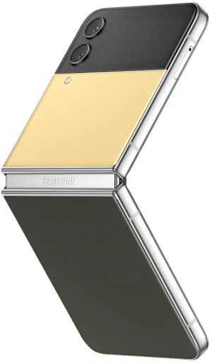 Купить Samsung Galaxy Z Flip4 F721B 256Gb silver/yellow/khaki (серебро/желтый/хаки) изображение №511158