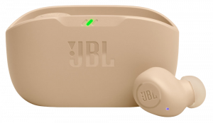 Беспроводные наушники JBL Wave Buds Бежевые изображение №627730