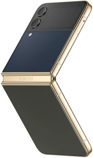 Купить Samsung Galaxy Z Flip4 F721B 256Gb gold/navy/khaki (золото/морской/хаки) изображение №511155